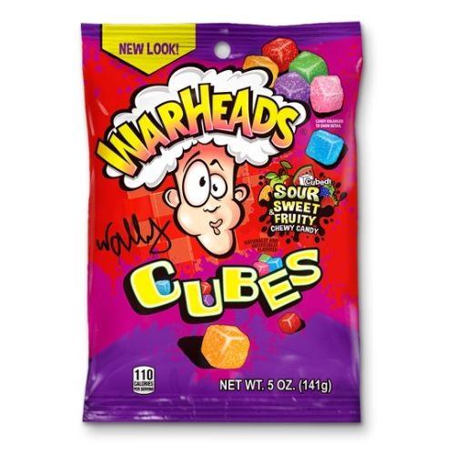 Warheads Sour Chewy Cubes 141 g (12 Pack)